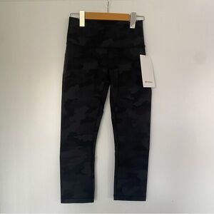 Lululemon High Rise Wunder Under Crop Leggings